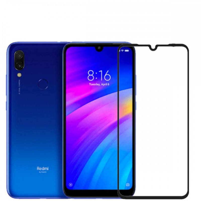 Borofone Fullscreen Tempered Glass Μαύρο (Xiaomi Redmi 7)