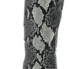 PAYLAN Δερμάτινες Μπότες με Λεπτό Τακούνι - Snake Print PAYLAN Δερμάτινες Μπότες με Λεπτό Τακούνι - Snake Print