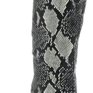 PAYLAN Δερμάτινες Μπότες με Λεπτό Τακούνι - Snake Print PAYLAN Δερμάτινες Μπότες με Λεπτό Τακούνι - Snake Print