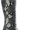 PAYLAN Δερμάτινες Μπότες με Λεπτό Τακούνι - Snake Print PAYLAN Δερμάτινες Μπότες με Λεπτό Τακούνι - Snake Print