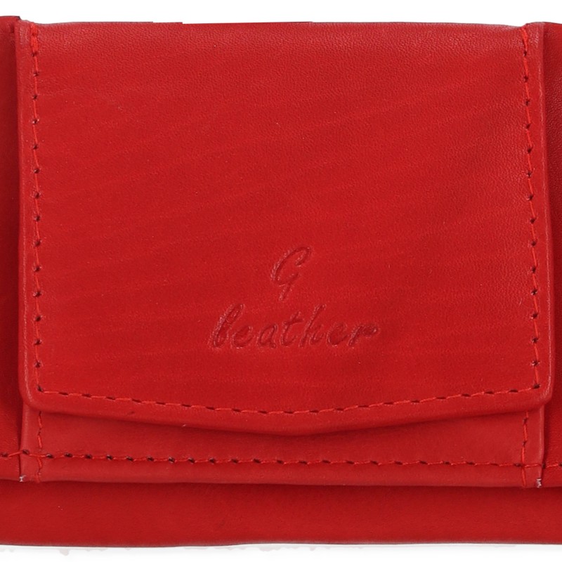 Leather Ανδρικό Δερμάτινο Πορτοφόλι με Κούμπωμα Leather Ανδρικό Δερμάτινο Πορτοφόλι με Κούμπωμα