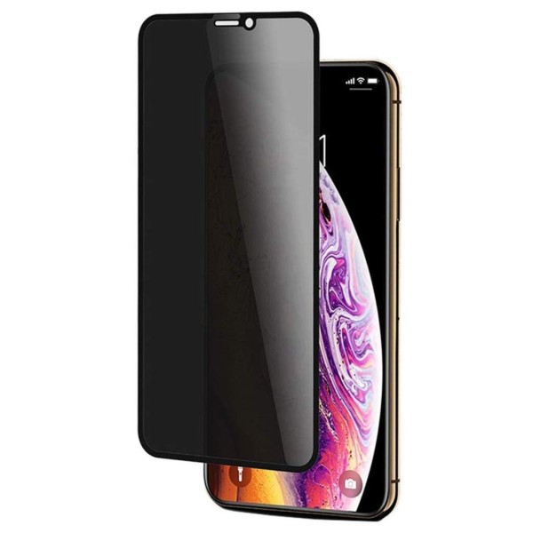 Privacy-Matte Fullscreen Tempered Glass Μαύρο (Iphone XR/Iphone 11) Αξεσουάρ Κινητών/Tablet
