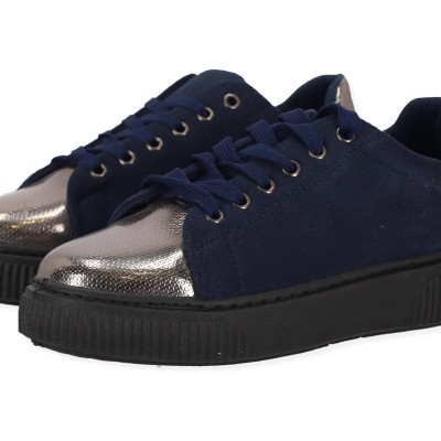 ΓΥΝΑΙΚΕΙΑ SNEAKER ΚΑΣΤΟΡ ΜΠΛΕ ΧΡΩΜΑ