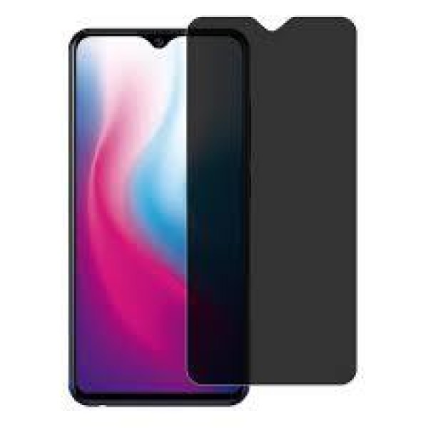 Privacy Fullscreen Tempered Glass Μαύρο (Huawei Y7 2019)