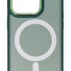 Back Cover Θήκη Magsafe Με Σιλικόνη Περιμετρικά (Iphone 14 Pro)