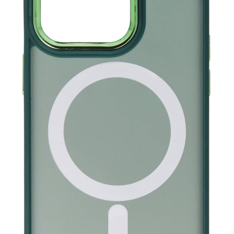 Back Cover Θήκη Magsafe Με Σιλικόνη Περιμετρικά (Iphone 14 Pro)
