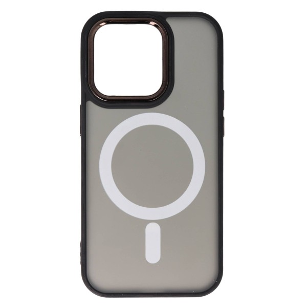 Back Cover Θήκη Magsafe Με Σιλικόνη Περιμετρικά (Iphone 14 Pro)