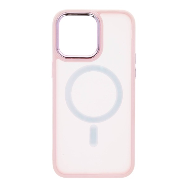 Back Cover Θήκη Magsafe Με Σιλικόνη Περιμετρικά (Iphone 15 Pro Max)