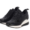 Γυναικεία Sneakers Δερματίνη Πλατφόρμα Δετά