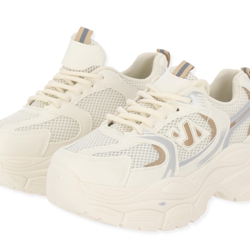 Γυναικεία Sneakers Δίπατα Δετά Υφασμάτινα Γυναικεία Sneakers Δίπατα Δετά Υφασμάτινα