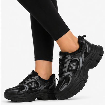 Γυναικεία Sneakers Δίπατα Δετά Υφασμάτινα Γυναικεία Sneakers Δίπατα Δετά Υφασμάτινα