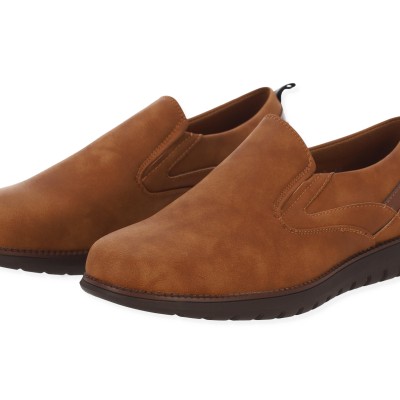 Ανδρικά Casual Slip-on Παπούτσια απο Δερματίνη