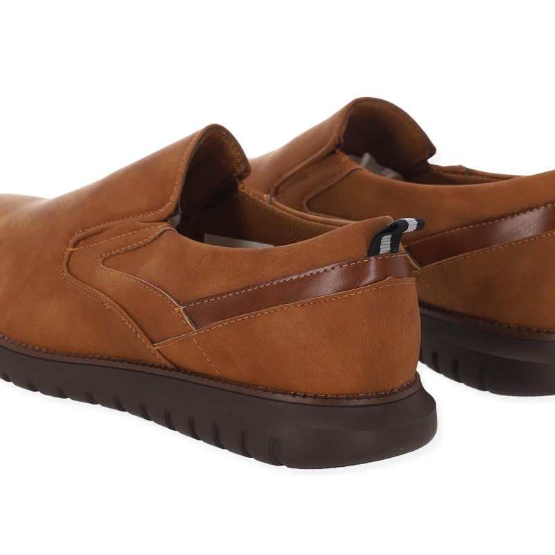 Ανδρικά Casual Slip-on Παπούτσια απο Δερματίνη