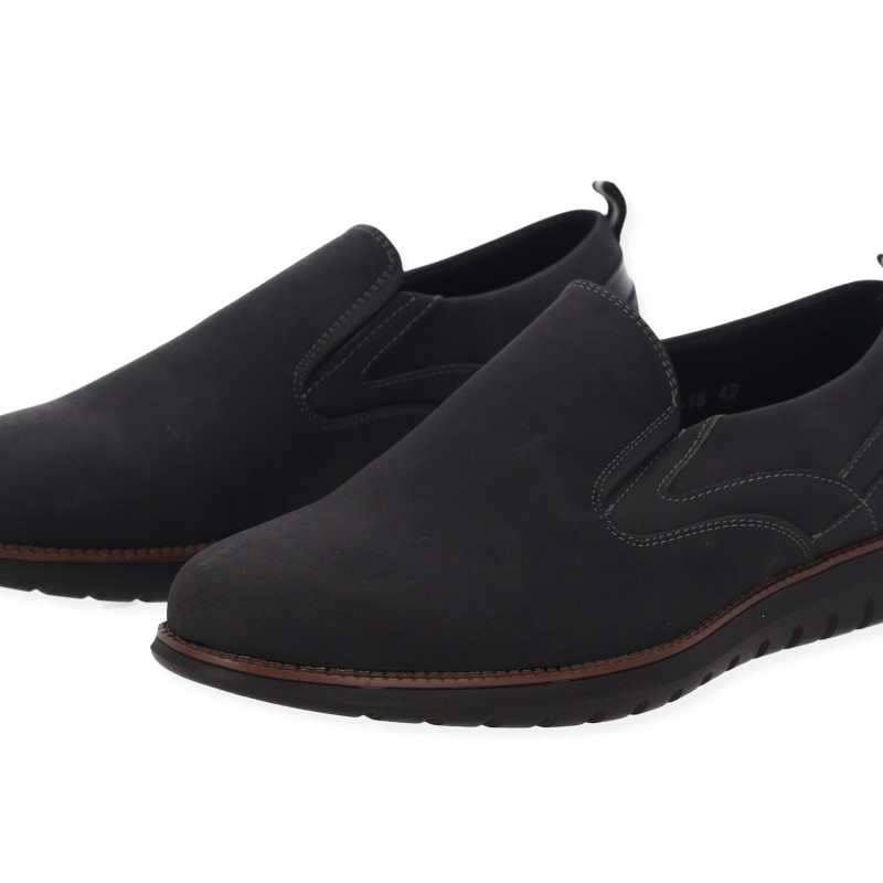 Ανδρικά Casual Slip-on Παπούτσια απο Δερματίνη
