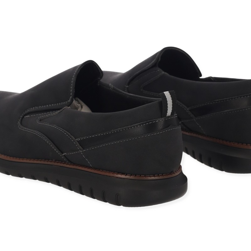 Ανδρικά Casual Slip-on Παπούτσια απο Δερματίνη