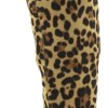 Γυναικείες ψηλές μπότες με χοντρό τακούνι animal print / λεοπάρ - σουέτ Γυναικείες ψηλές μπότες με χοντρό τακούνι animal print / λεοπάρ - σουέτ