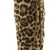 Γυναικείες ψηλές μπότες με χοντρό τακούνι animal print / λεοπάρ - σουέτ Γυναικείες ψηλές μπότες με χοντρό τακούνι animal print / λεοπάρ - σουέτ