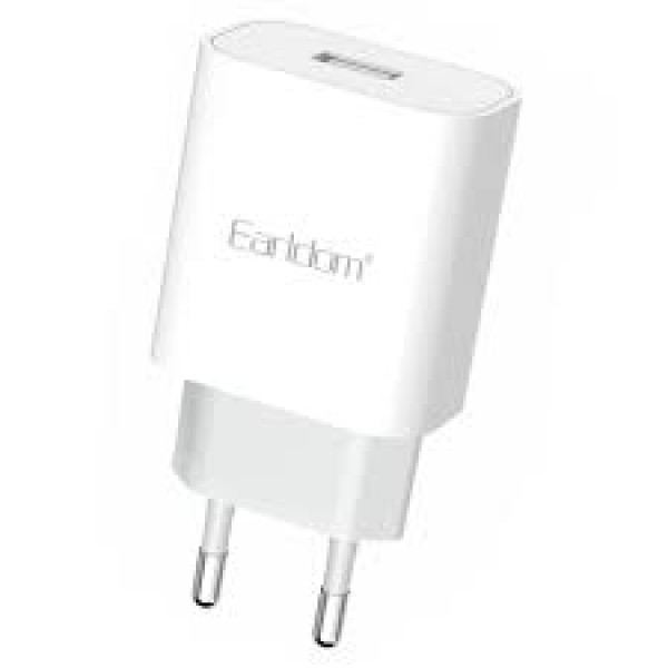 Earldom EU28 Charging Adapter With USB-C Port 2.1A White