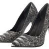 Paylant Γυναικεία Γόβα με Λεπτό Τακούνι σε Animal Print Γκρι Paylant Γυναικεία Γόβα με Λεπτό Τακούνι σε Animal Print Γκρι