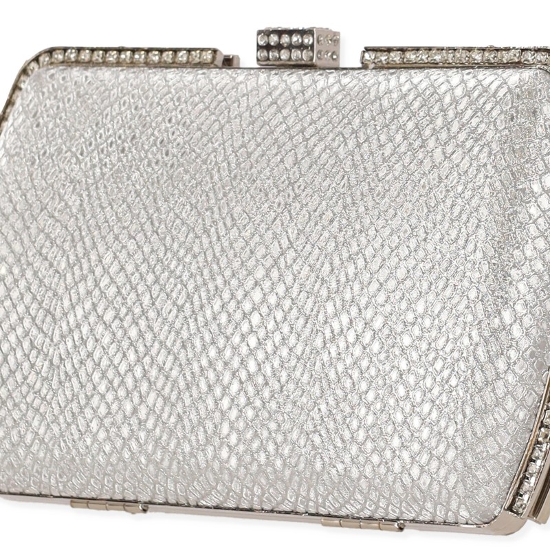 ΓΥΝΑΙΚΕΙΟ ΒΡΑΔΙΝΟ ΤΣΑΝΤΑΚΙ CLUTCH ΓΥΑΛΙΣΤΕΡΟ ΑΣΗΜΙ