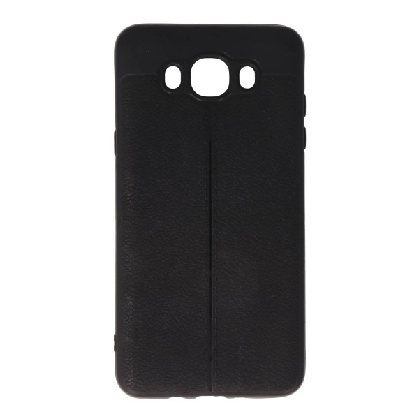 Auto Focus Back Cover Θήκη Σιλικόνης Μαύρη (Samsung Galaxy J7 2016)