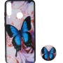 Borofone Back Cover Θήκη Με Σχέδιο Πεταλούδα Και Pop Socket (Huawei Y6p)