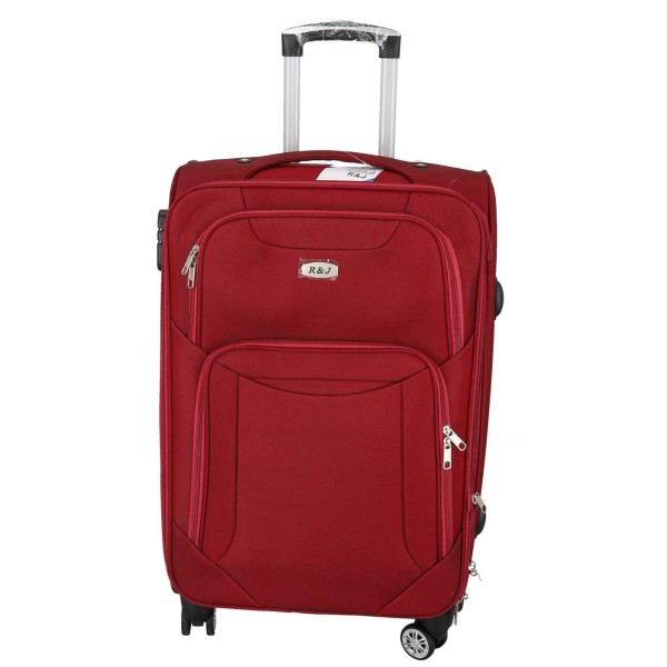 R&J Βαλίτσα Υφασμάτινη Μεσαίου Μεγέθους 67εκ.