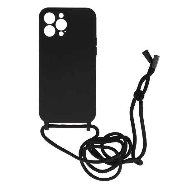 Meiyue Back Cover Silicone Case With Adjustable Cord (Iphone 15 Pro) Meiyue Back Cover Silicone Case With Adjustable Cord (Iphone 15 Pro)