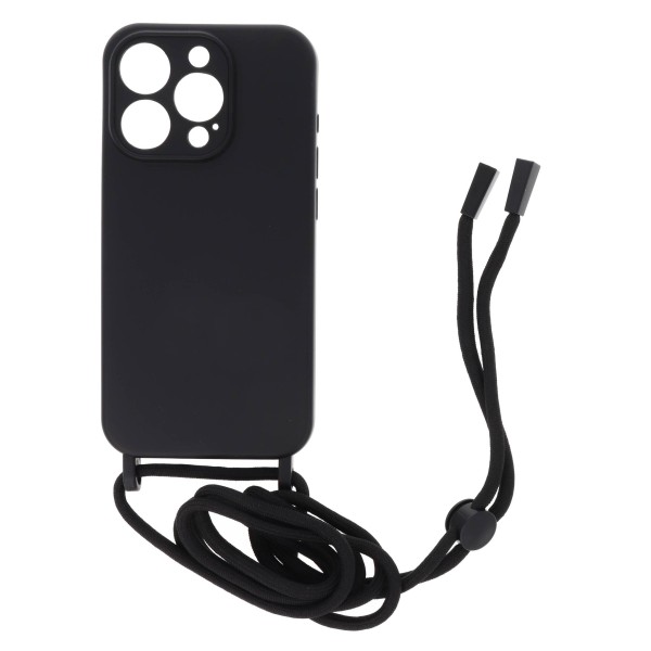 Meiyue Back Cover Θήκη Σιλικόνης Με Ρυθμιζόμενο Κορδόνι (Iphone 15 Pro)