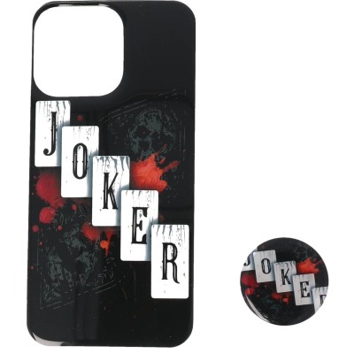 Back Cover Θήκη Με Σχέδιο Joker Και Popsocket (Iphone 15 Pro)