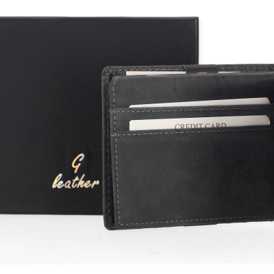 Leather Ανδρικό Δερμάτινο Πορτοφόλι RFID PROTECTED