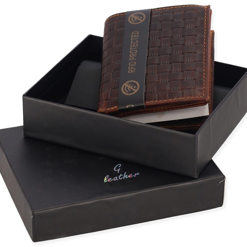 Leather Ανδρικό Δερμάτινο Πορτοφόλι RFID PROTECTED