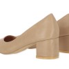 Sweet Shoes Γυναικεία Γόβα Δερματίνη σε Μπεζ Χρώμα