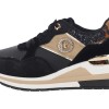 Γυναικεία Sneakers Δερματίνη με Λεοπάρ Λεπτομέρειες Γυναικεία Sneakers Δερματίνη με Λεοπάρ Λεπτομέρειες