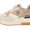 Γυναικεία Sneakers Δερματίνη με Λεοπάρ Λεπτομέρειες Γυναικεία Sneakers Δερματίνη με Λεοπάρ Λεπτομέρειες