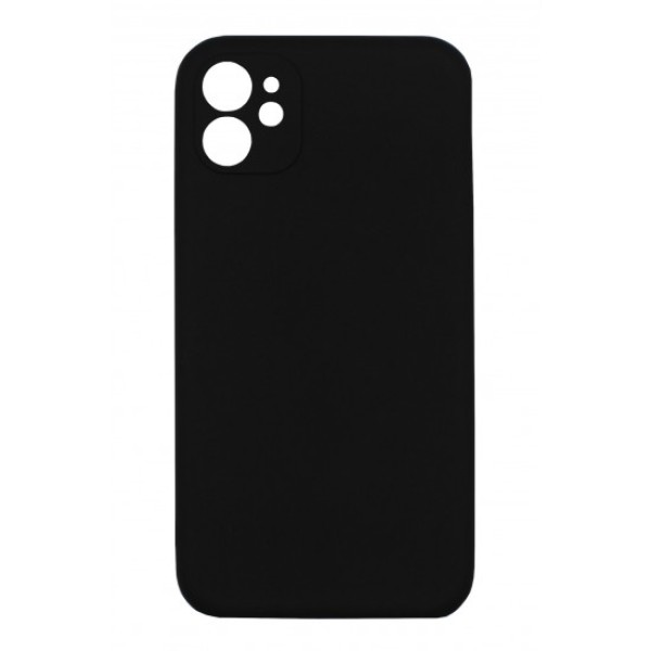 Siipro Back Cover Θήκη Σιλικόνης Ματ Μαύρο (Iphone 12) Αξεσουάρ Κινητών/Tablet