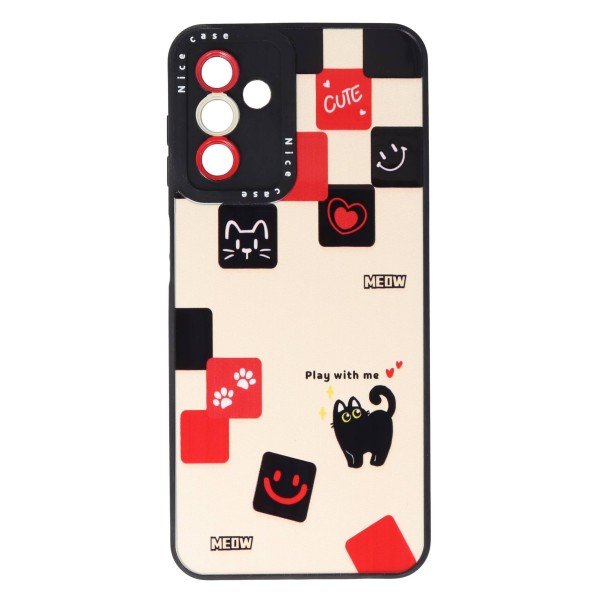 Cookover Back Cover Θήκη Με Σχέδιο Γάτα (Samsung Galaxy A13 5G & Samsung Galaxy A04s)
