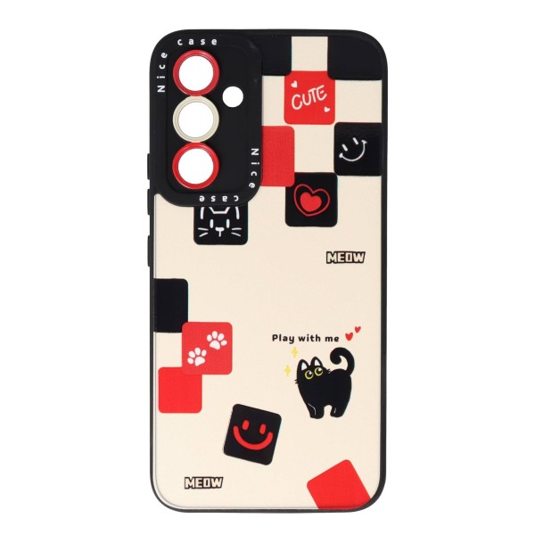 Cookover Θήκη Back Cover Με Σχέδιο Γάτα (Samsung Galaxy A54 5G)