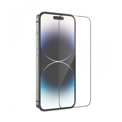 Fullscreen Tempered Glass Μαύρο (Iphone 14 Pro Max) Fullscreen Tempered Glass Μαύρο (Iphone 14 Pro Max)