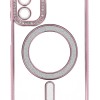 Back Cover Θήκη Σιλικόνης Με Τζαμάκι Κάμερας, Magsafe, Στρασάκια Και Γκλίτερ (Samsung Galaxy A15)