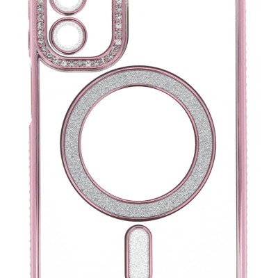 Back Cover Θήκη Σιλικόνης Με Τζαμάκι Κάμερας, Magsafe, Στρασάκια Και Γκλίτερ (Samsung Galaxy A15) Back Cover Θήκη Σιλικόνης Με Τζαμάκι Κάμερας, Magsafe, Στρασάκια Και Γκλίτερ (Samsung Galaxy A15)