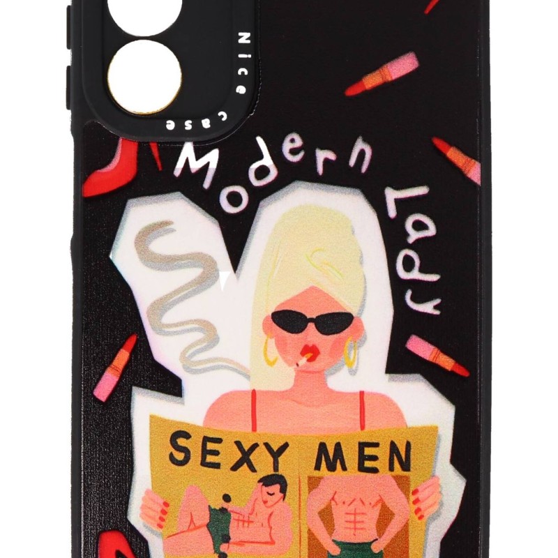 Cookover Back Cover Θήκη Με Σχέδιο Modern Lady (Samsung Galaxy A15)