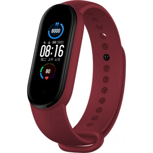 Earldom Λουράκι Σιλικόνης (Xiaomi Mi Band 5 & Xiaomi Mi Band 6 & Xiaomi Mi Band 7) Αξεσουάρ Κινητών/Tablet