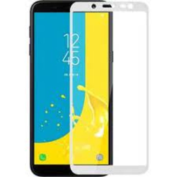 B.D.L Fullscreen Tempered Glass Άσπρο (Samsung Galaxy A6 2018 & Samsung Galaxy J6 2018)