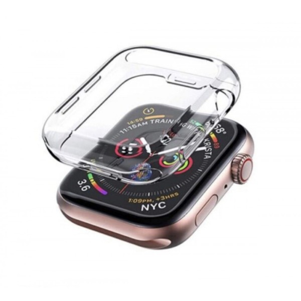 Oba Style Θήκη Σιλικόνης Με Προστατευτικό Γυαλί Για Apple Watch 45mm
