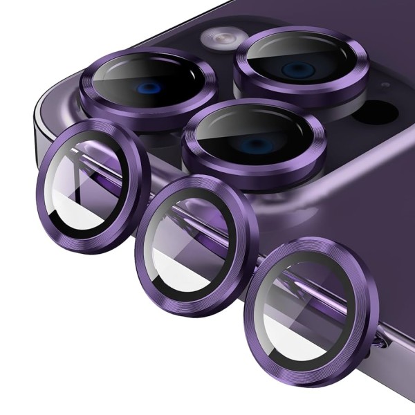 Camera Lens Tempered Glass (Iphone 14 Pro & Iphone 14 Pro Max & Iphone 15 Pro & Iphone 15 Pro Max & Iphone 16 Pro & Iphone 16 Pro Max)