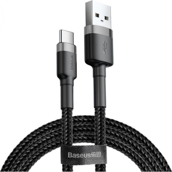 Baseus Cafule Braided USB-A to USB-C Καλώδιο 1m