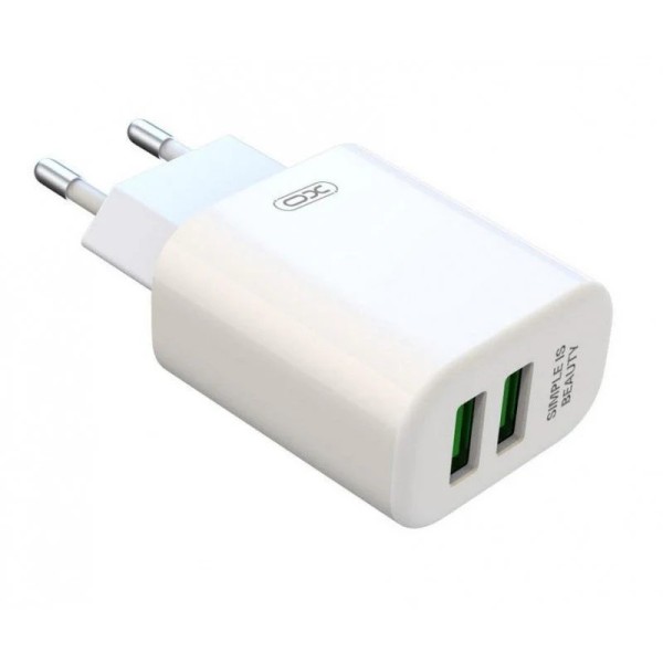 XO XO-L85C(EU) Αντάπτορας Quick Charger Με 2 Θύρες Αξεσουάρ Κινητών/Tablet