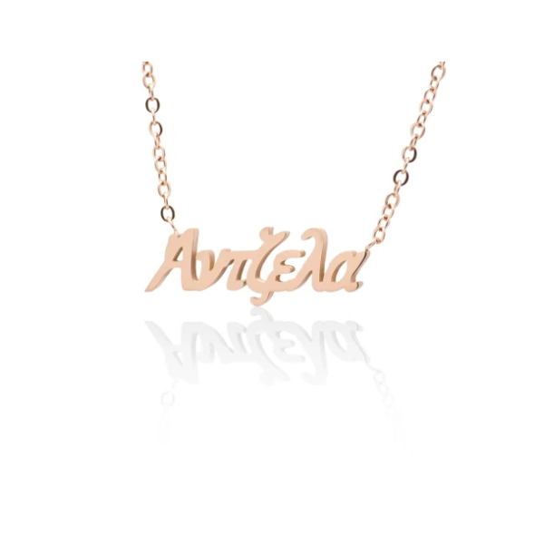 Women's steel necklace - Angela Women's steel necklace - Angela