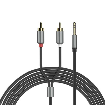 Hoco Καλώδιο Ήχου με Διπλό RCA 1.5m Hoco Καλώδιο Ήχου με Διπλό RCA 1.5m